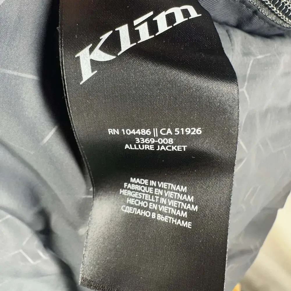 Klim Women's Allure Gore-Tex Snowmobile Jacket - Black Rose Gold - Picture 8 of 8